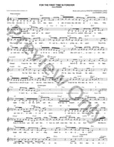 For The First Time In Forever piano sheet music cover